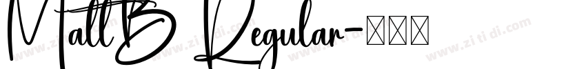 MattB Regular字体转换 MattB Regular字体转换
